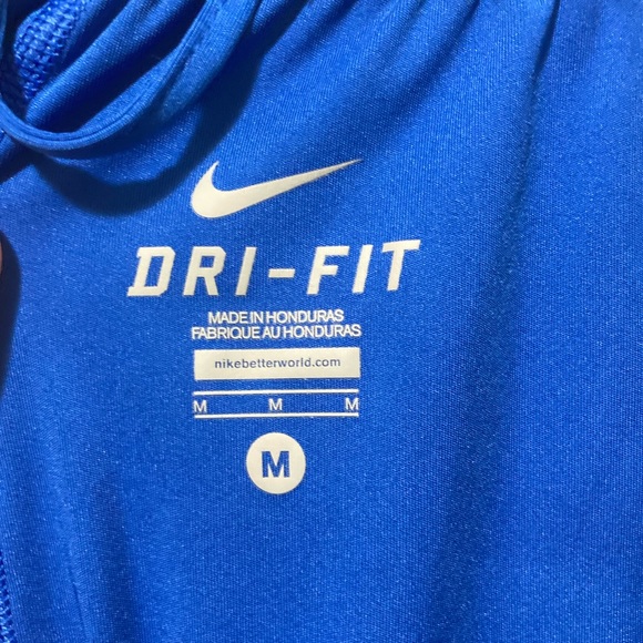 Nike Dri-Fit Training Basketball Casual Royal Blue Shorts - Men’s Size Medium - Picture 3 of 5